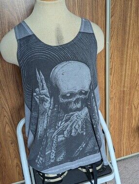 Disturbia Heather Gray Tank Top